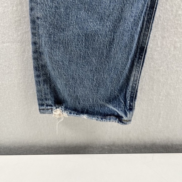 Agolde Riley Long Women's High Rise Straight Jeans 33 - Picture 3 of 9